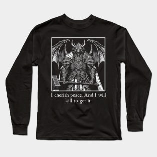 Dragonborn Cleric Long Sleeve T-Shirt